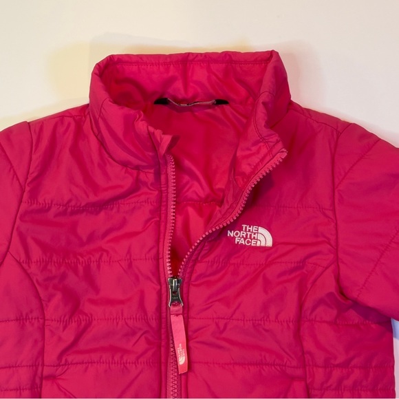 The North Face Girls Pink Toodler Quilted Jacket Size 6/6 - Picture 5 of 12